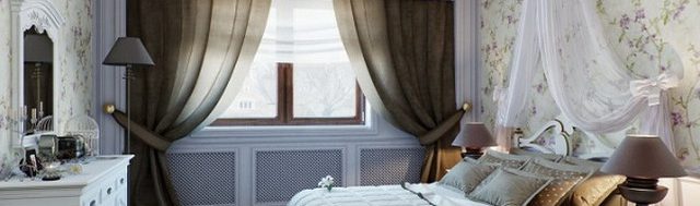 Спальня в стиле прованс